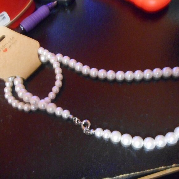 Other - LittLE GIRL'S PEARL NECKLACE AND BRACELET SET, MATCHING NECKLACE & BRACELET